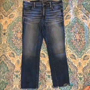 American eagle jegging crops